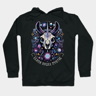 Cosmic Llama skull Hoodie